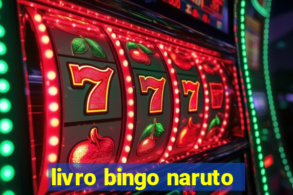 livro bingo naruto